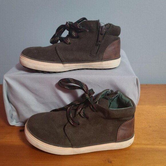 Cat & Jack Other - Cat & Jack Brown Boots Toodler Size 9  lace up